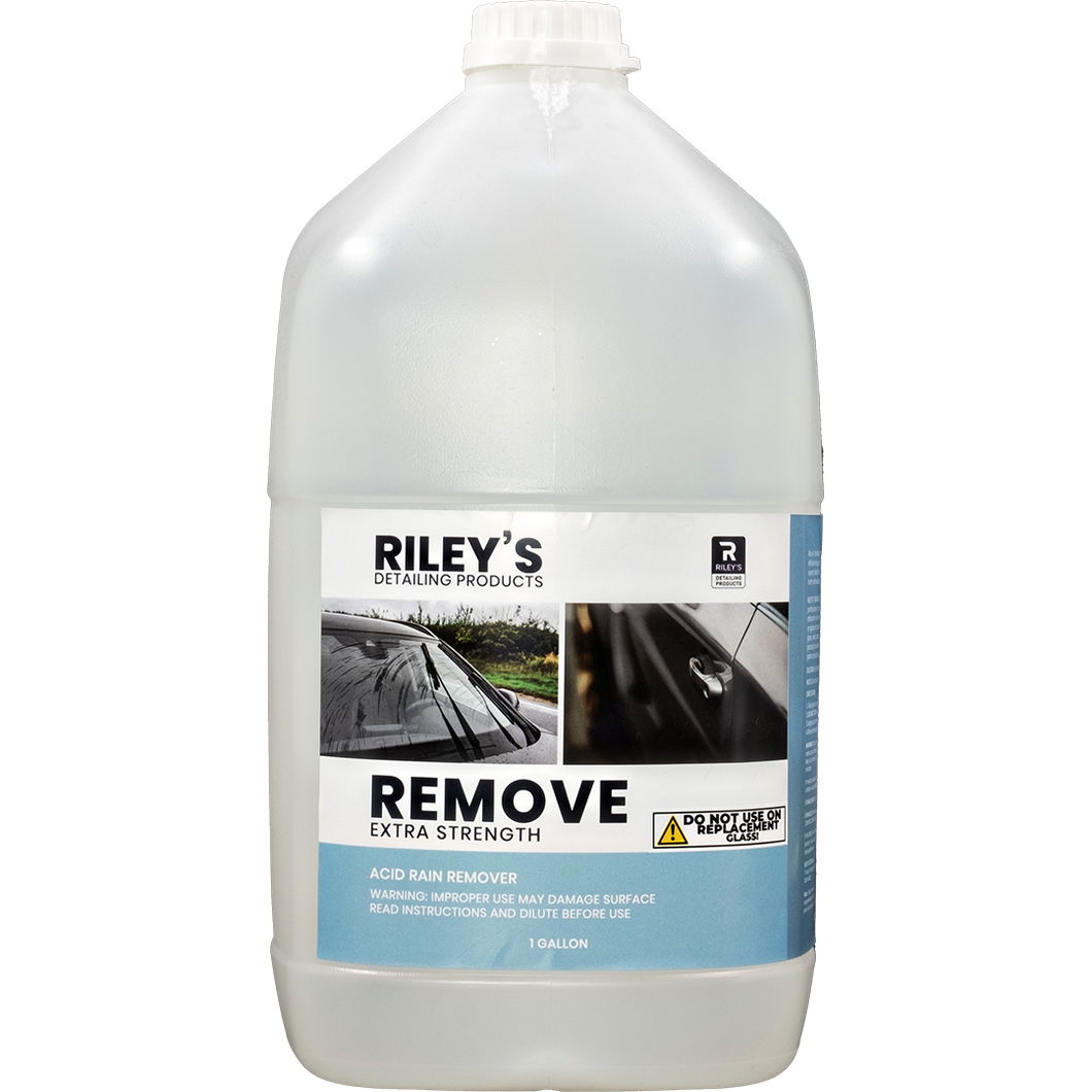 RILEY'S REMOVE EXTRA STRENGTH ACID RAIN / WATER SPOT REMOVER