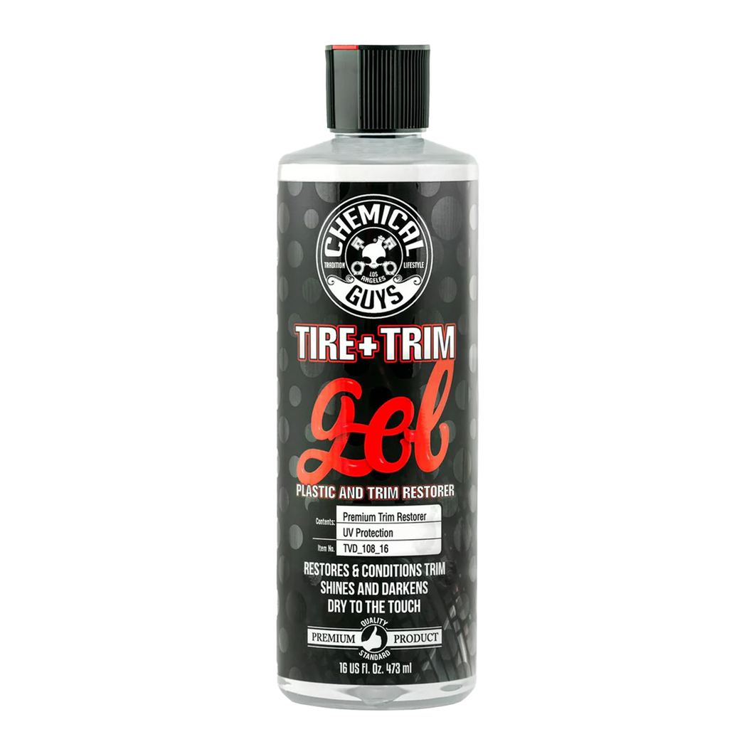 Tire + Trim Gel Plastic and Rubber High-Gloss Restorer and Protectant
