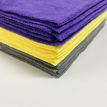 Load image into Gallery viewer, 24-Pack Soft Edgeless 300 GSM Microfiber Towel (Buy 3 + 1 Free Promo)
