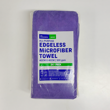 Load image into Gallery viewer, 24-Pack Soft Edgeless 300 GSM Microfiber Towel (Buy 3 + 1 Free Promo)
