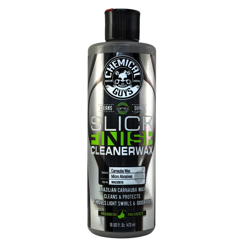 Slick Finish Cleaner Wax Light Cleanser & Brilliant Shine Carnauba Wax