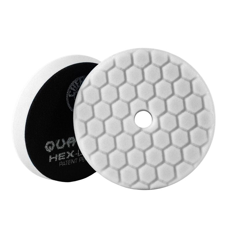 White Hex-Logic Quantum Light-Medium Polishing Pad